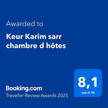 Ferienwohnung Keur Karim sarr chambre d hôtes M'Bour Exterior foto